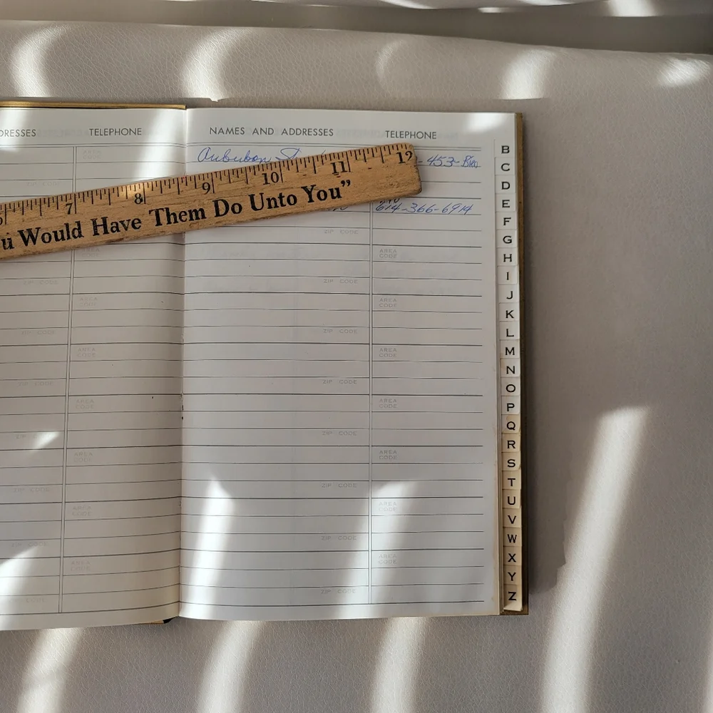Otagiri Address Book ~ Hardcover Duck Image ~ Ready for Upcycle! FINAL PRICE